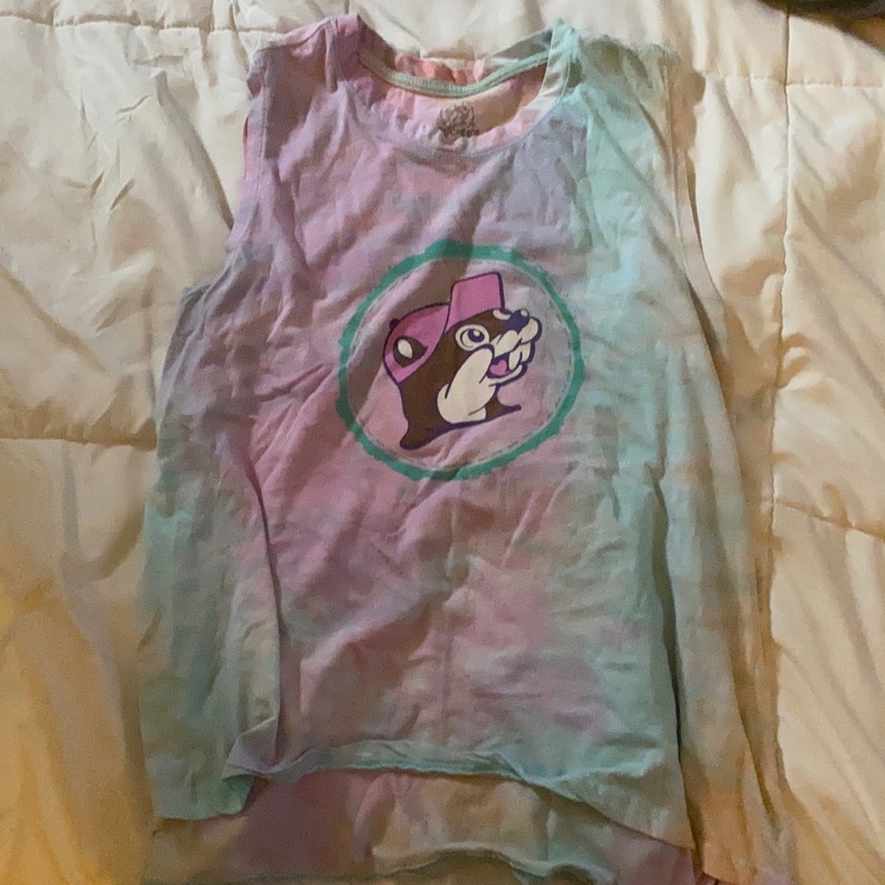 Tie dye Buccee’s shirt